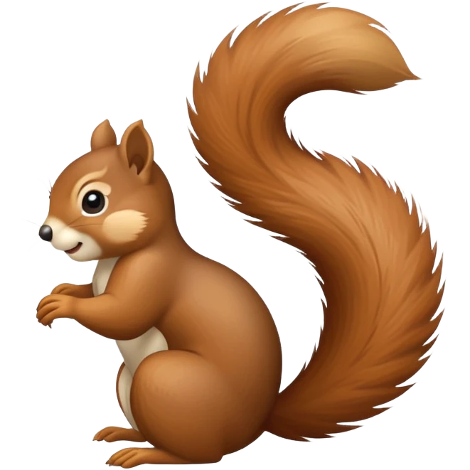 squirrel twerking view from back emoji