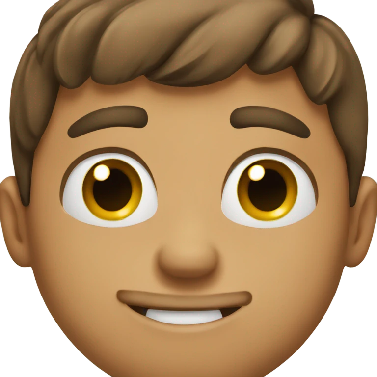 Brother making face  emoji