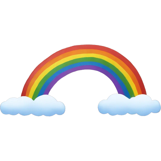 backwards rainbow emoji