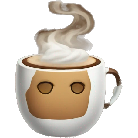 Cozy coffe emoji