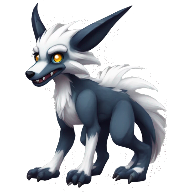 Cute Protogen-vernid-sergal-wickerbeast by griffsnuff & LiLaiRa & Falvie full body  emoji