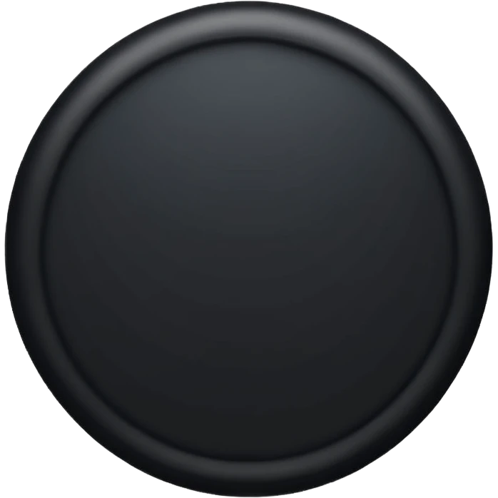 I want you to make a location symbol that's like a circle with a pointy bottom like this aesthetic ○●●□■♤♡♡◇♧☆▪︎¤ like the classic location symbol on Google maps but black emoji