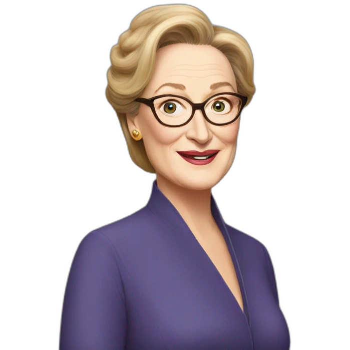 meryl streep miranda emoji