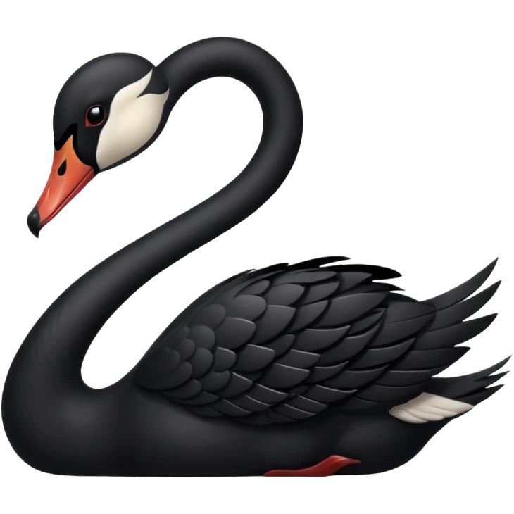 black swan emoji
