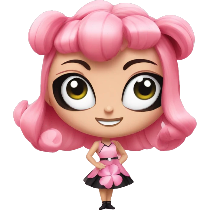 Blossom powerpuff girls emoji