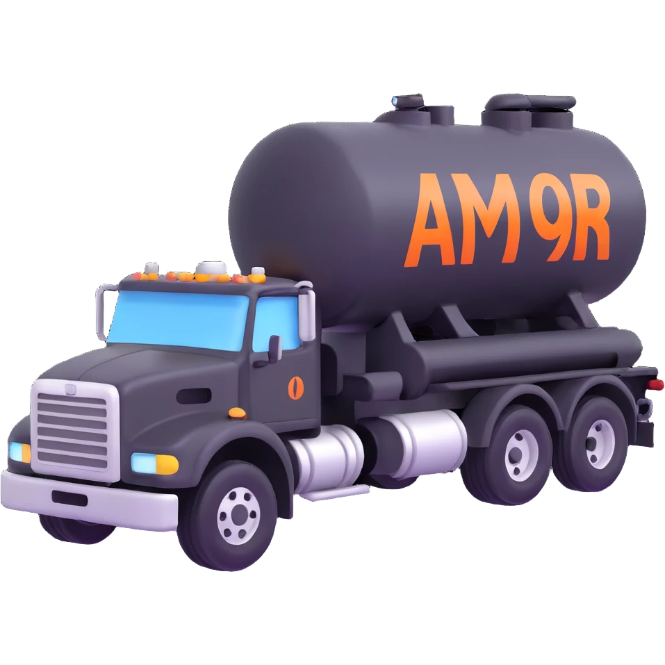 tanker truck with liquid cargo emoji
