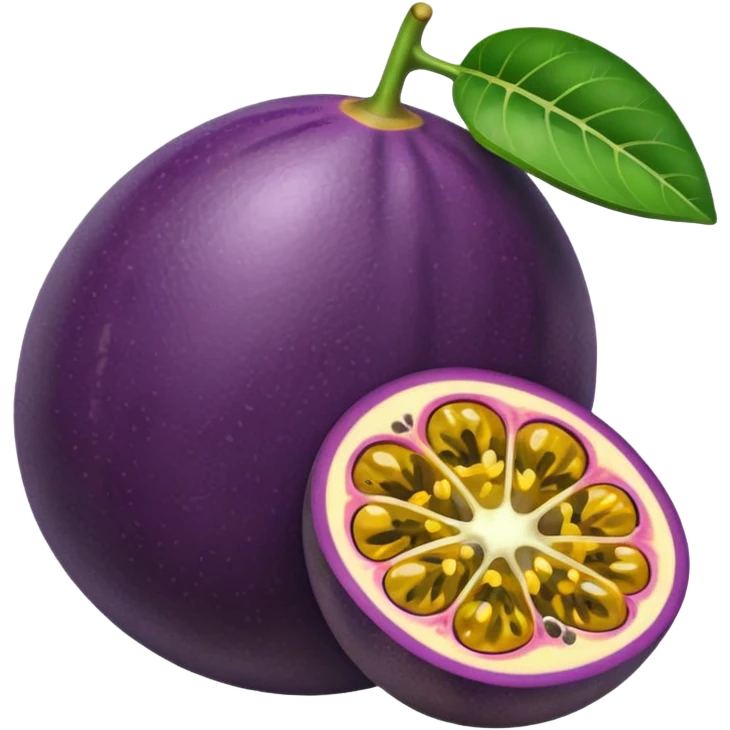 passion fruit emoji
