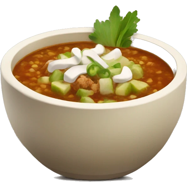 Pozole soup emoji