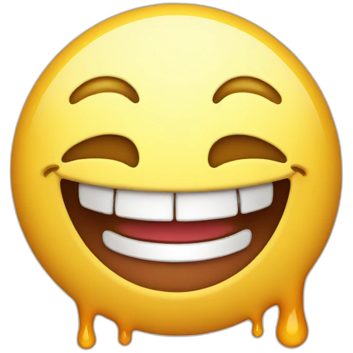 melting smileey emoji