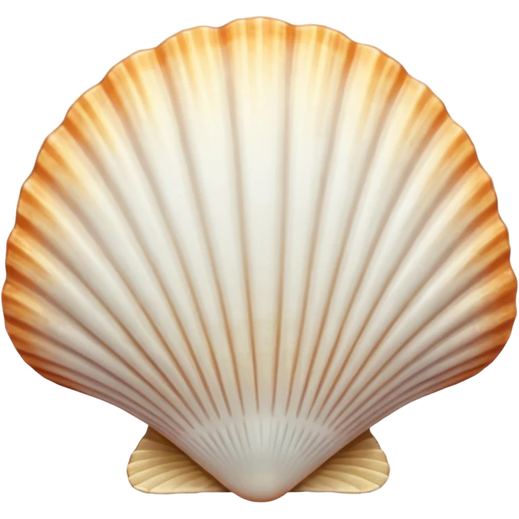 Un emojin de concha de vieira  emoji