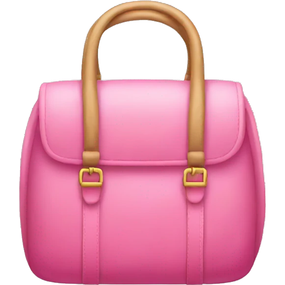 Pink bag emoji