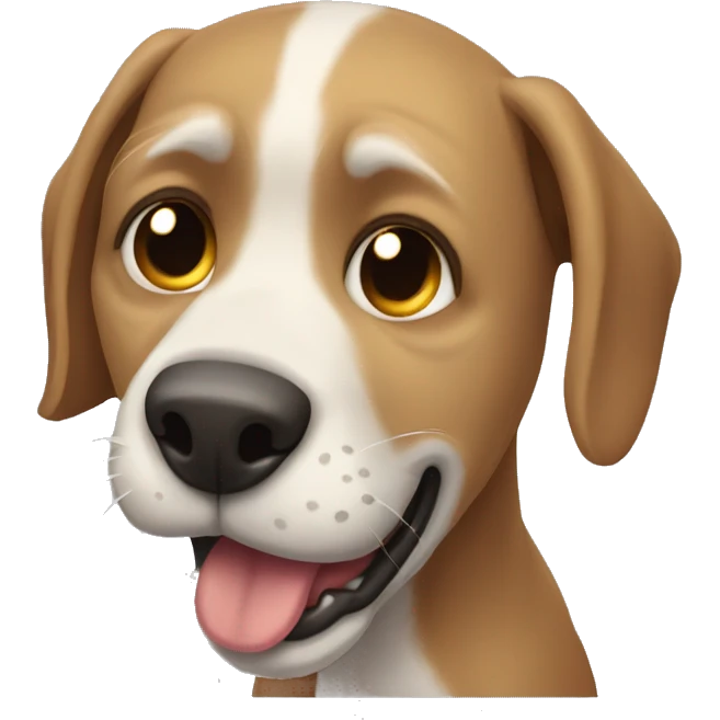 Perro llorando  emoji