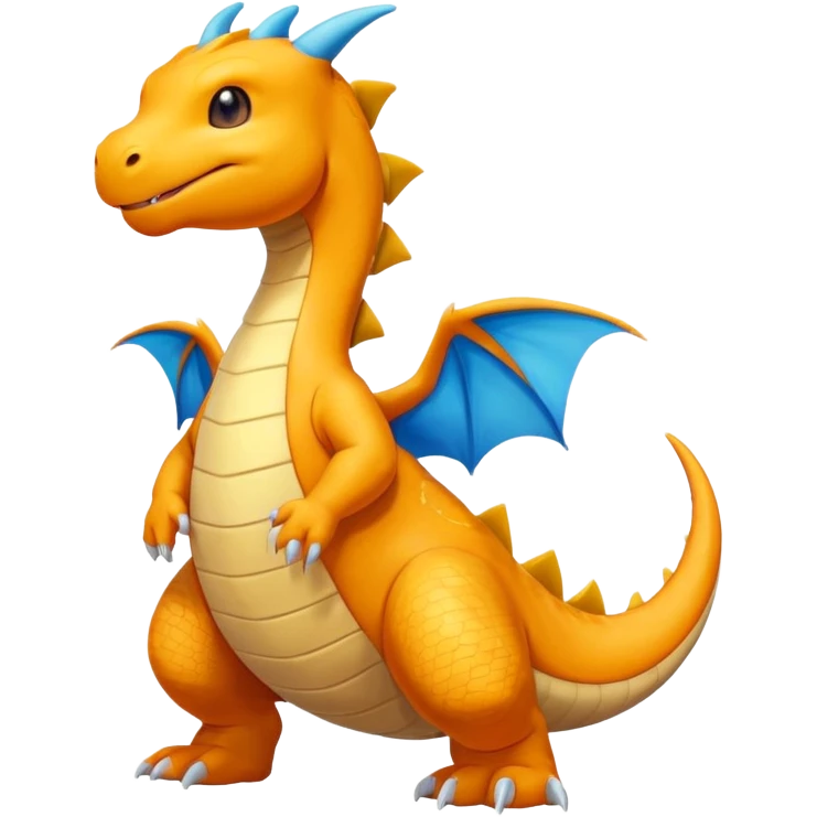 Dragonite (full body) emoji