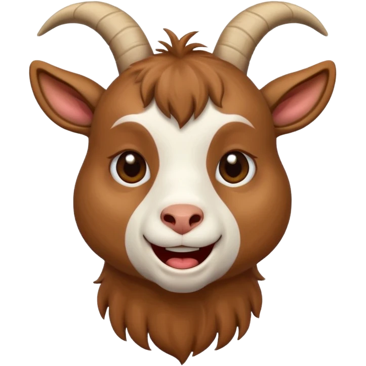 Goat Crying laught emoji