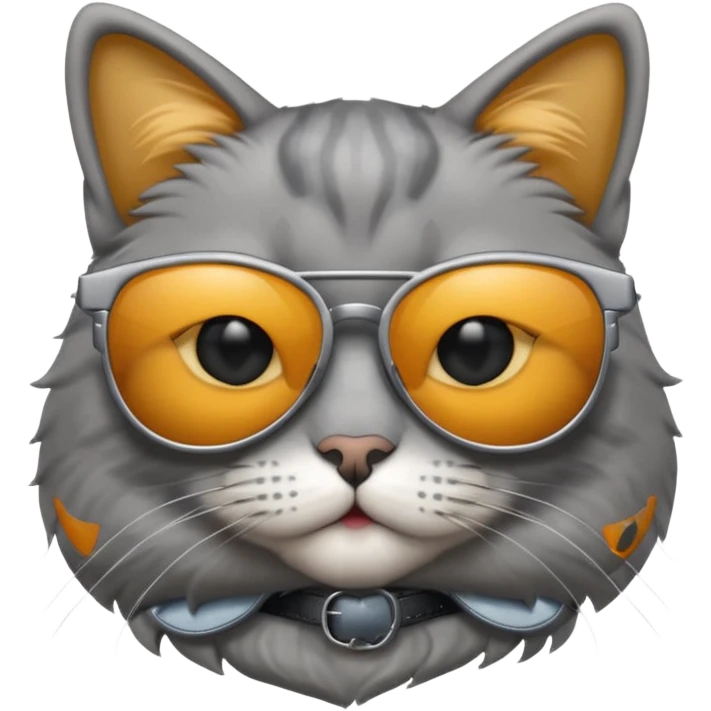 Cat wearing sunglasses emoji
