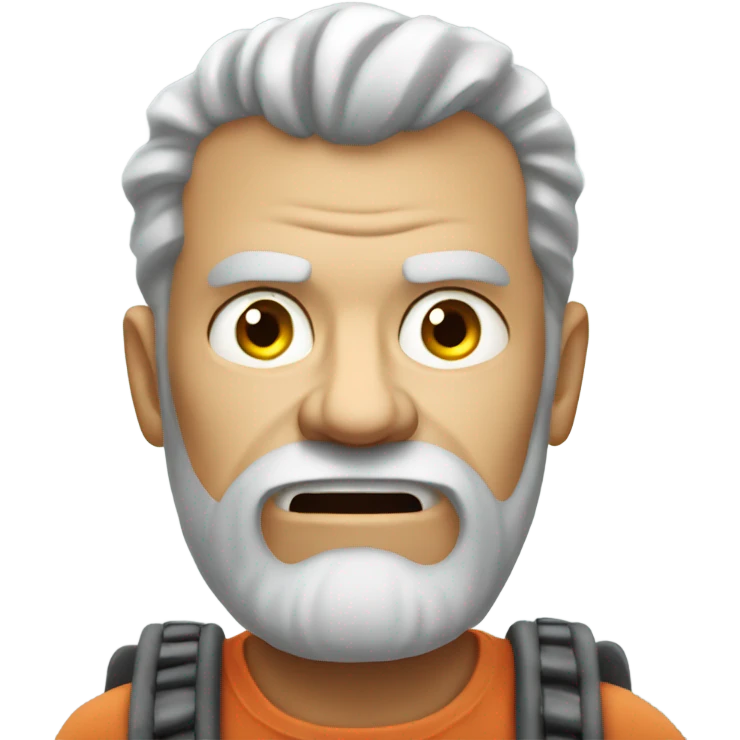 Angry giant in wheelchair emoji