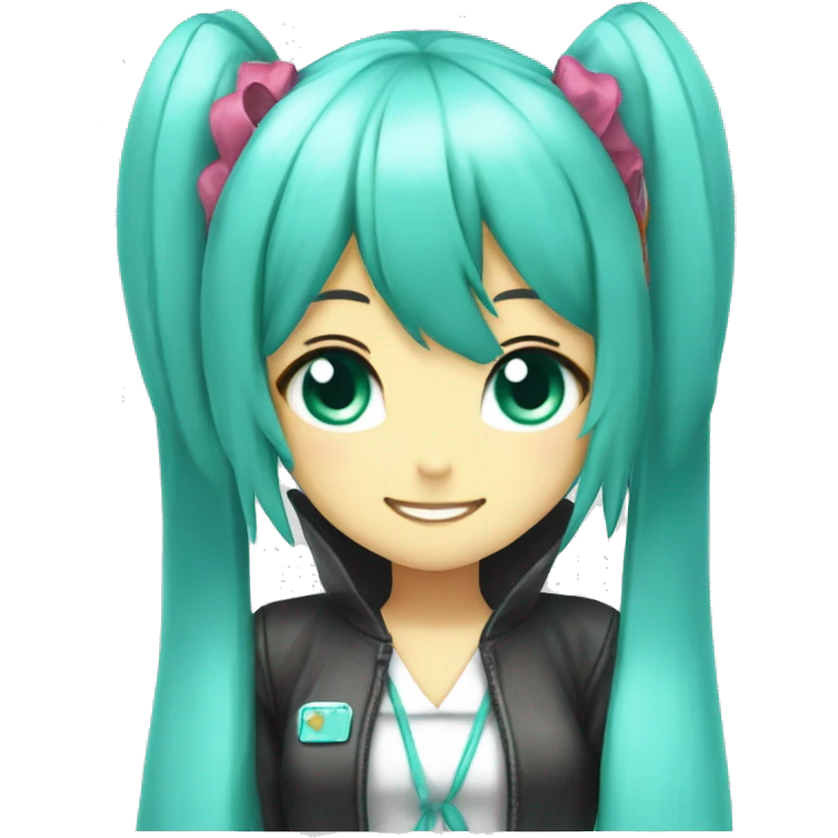 coquette hatsune miku emoji