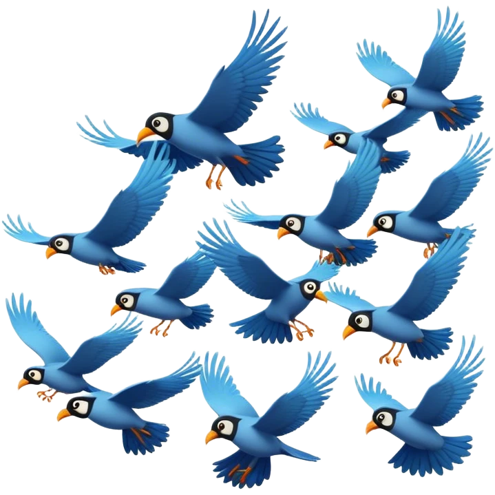Birds emoji
