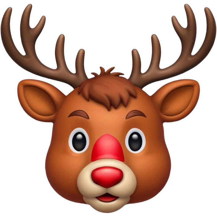 Rudolph emoji