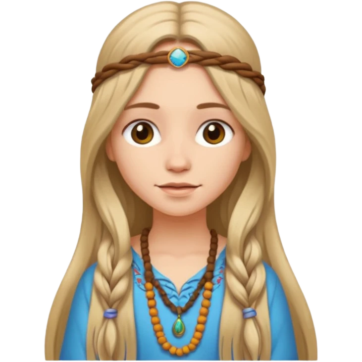 girl Hippie  emoji