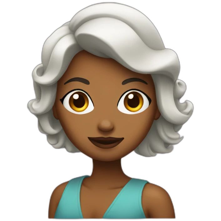 Jazz girl emoji