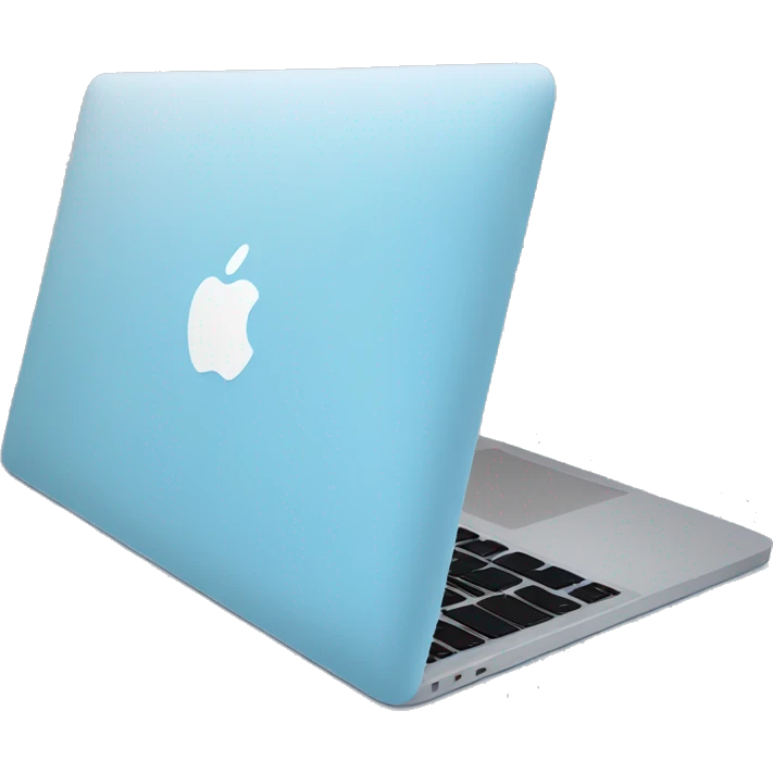 skyblue macbook emoji