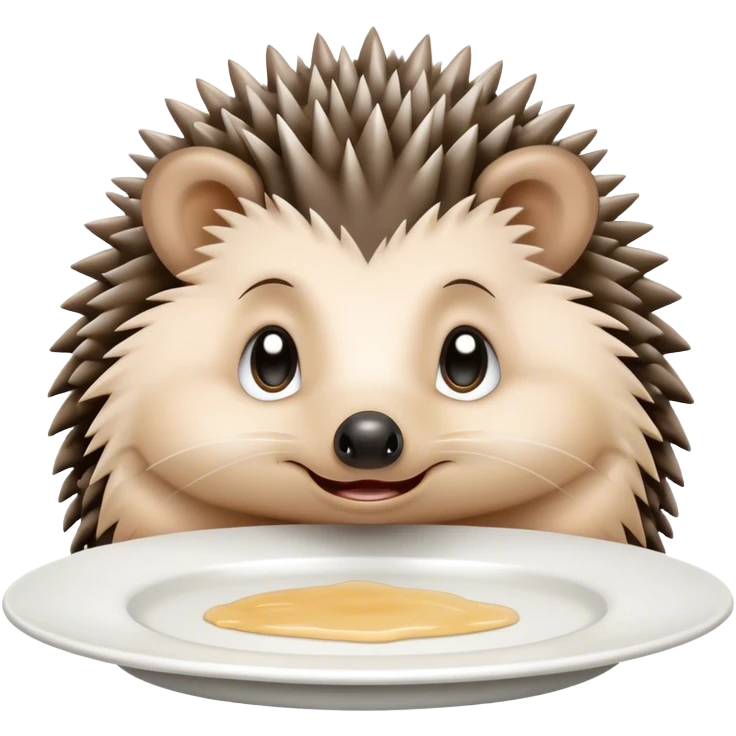 hedgehog with ྀིྀ in a plate crying emoji