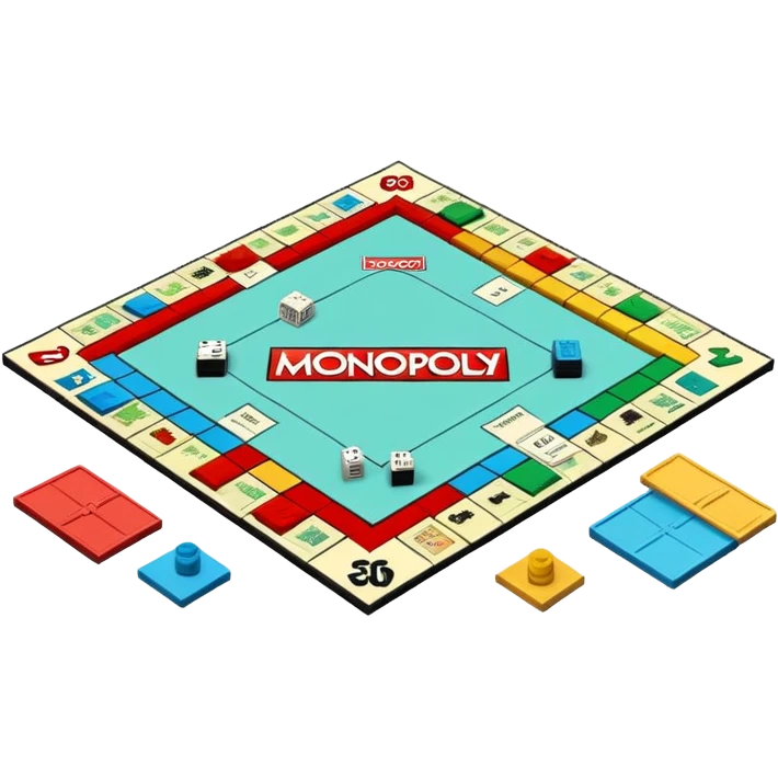 isometric monopoly emoji