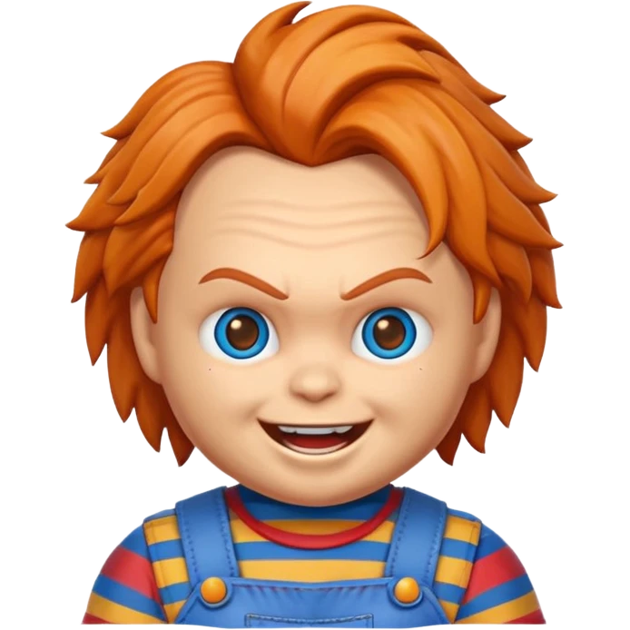 Un emojin de chuky emoji