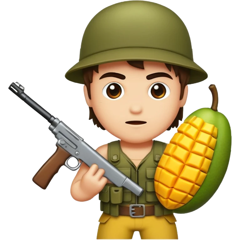 mango pixelar rambo styile emoji