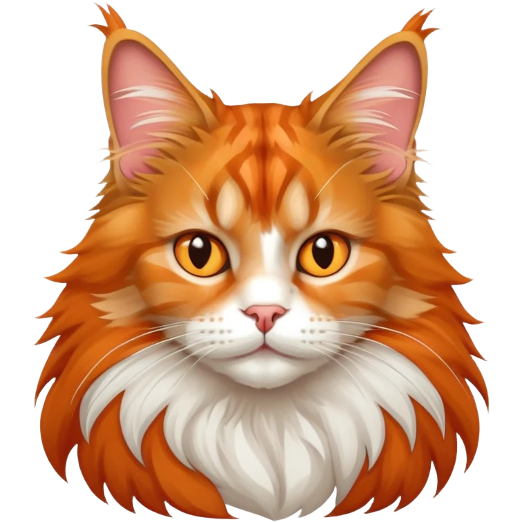 Maine Coon cuddled
L emoji