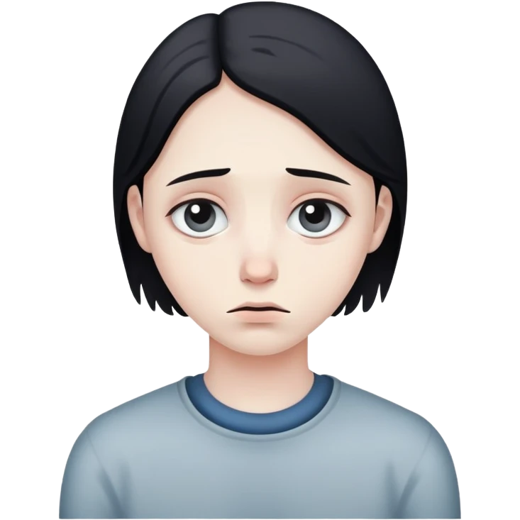 Depressed emoji