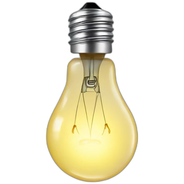 a lightbulb emoji