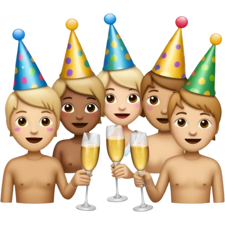 emoticon party emoji