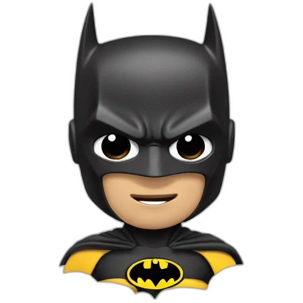 Batman qui frappe un garçon emoji