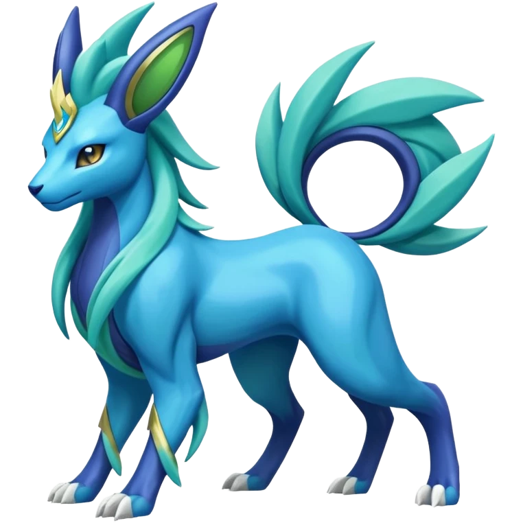 Manectric-Suicune-Virizion-Zygarde-fusion-hybrid-creature  emoji