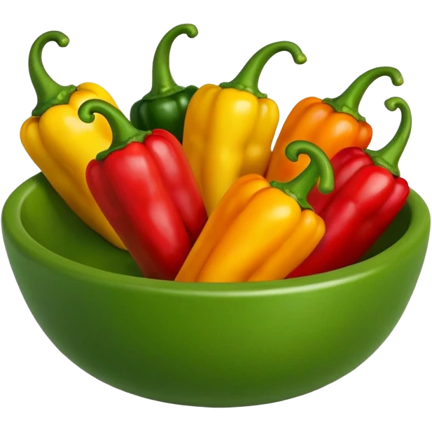 peppers in bowl emoji