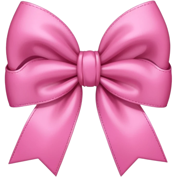 Pink coquette aesthetic bow emoji