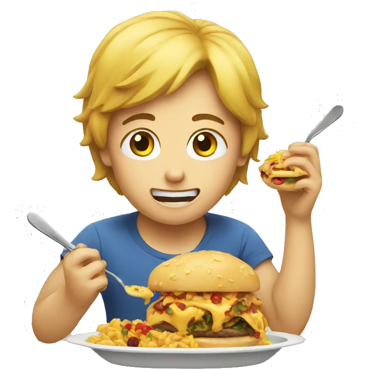 eating emoji