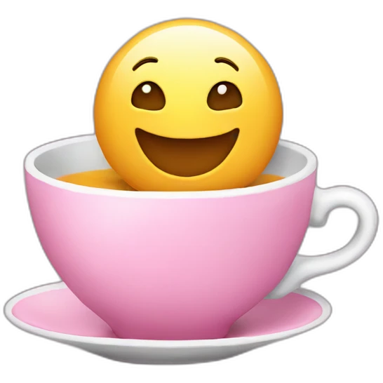 dancing teacup emoji