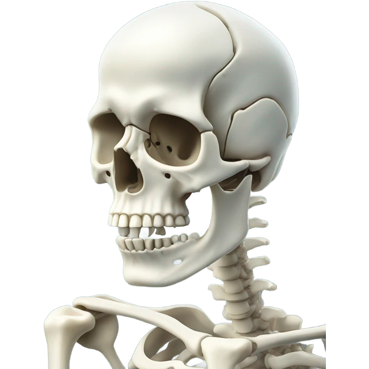 Xray skeleton emoji