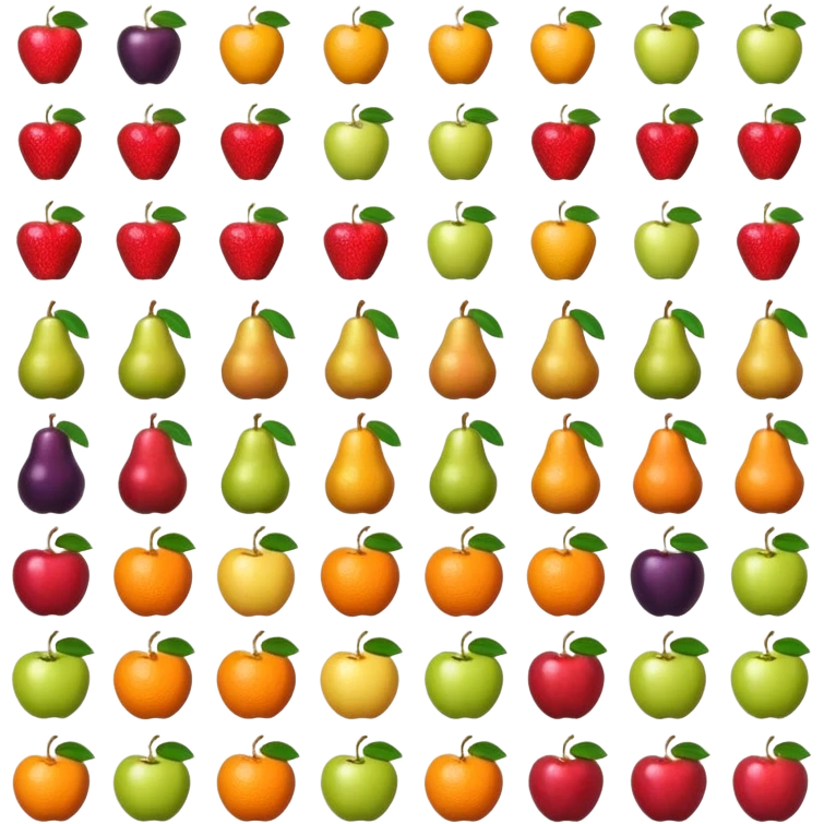 fruits emoji