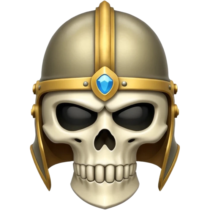bone armor helmet emoji