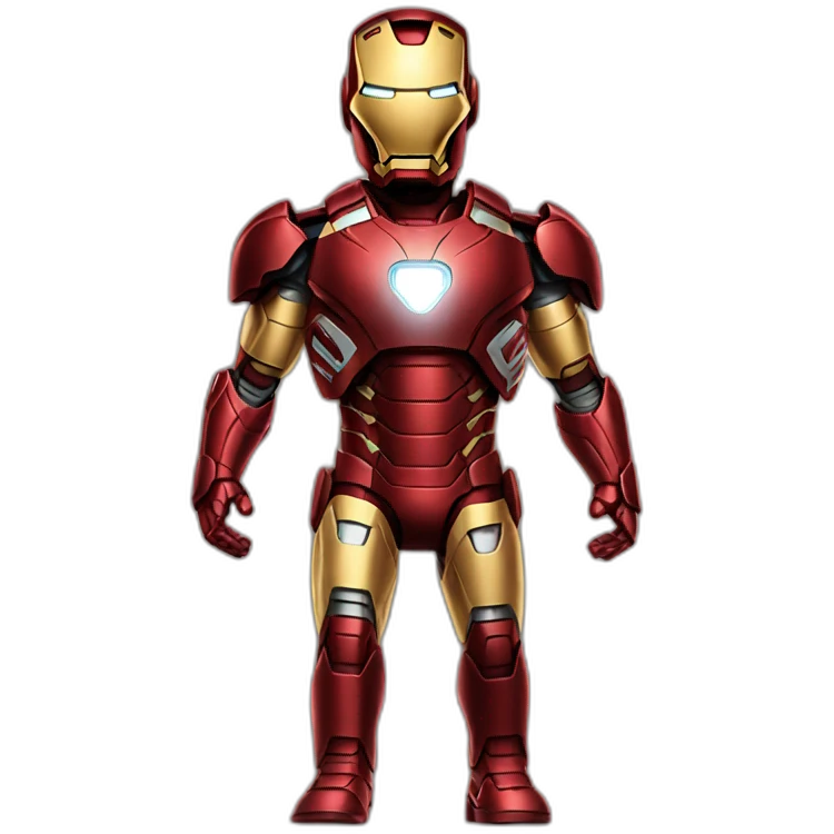 fullbody iron man emoji