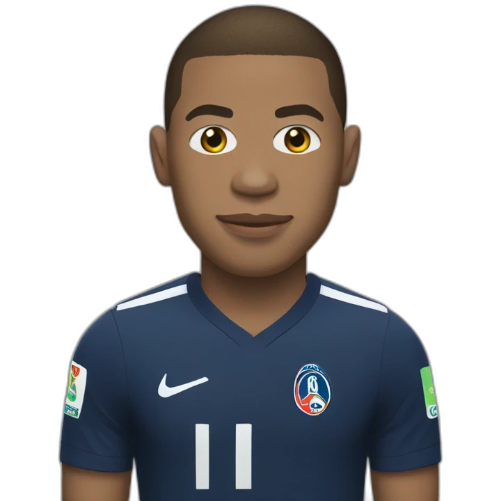 Kyllian Mbappé emoji