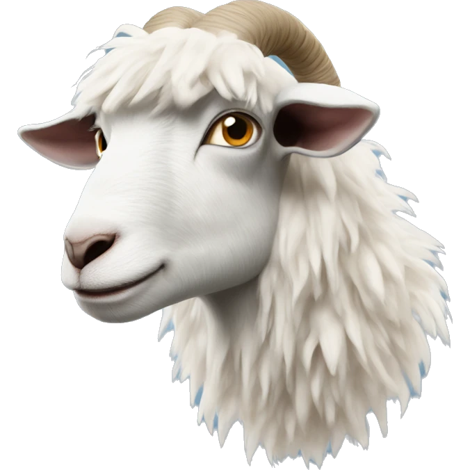Goat puffy coat driving 2024 hummerEV emoji