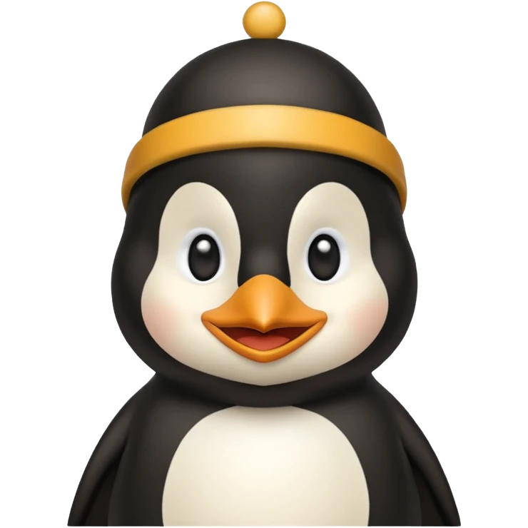 Pingouin humain emoji