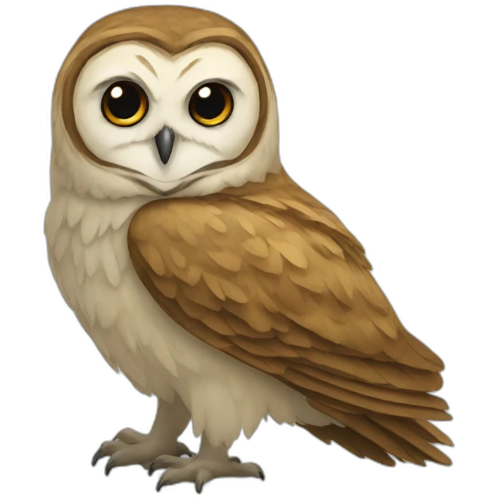un buho emoji