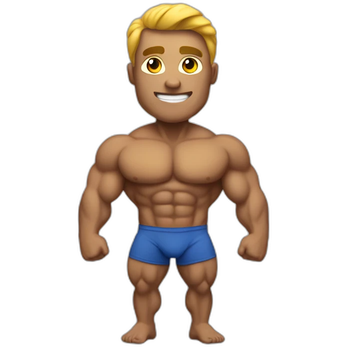 Body builder  emoji