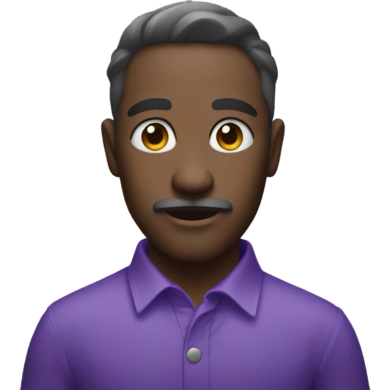 Purple lighting  emoji